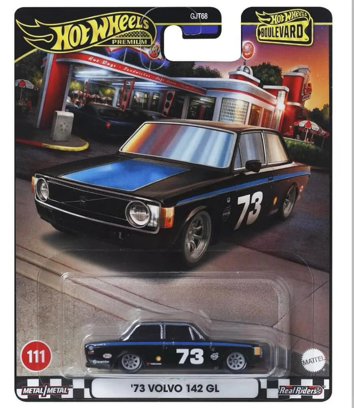 Hot Wheels Premium Boulevard - '73 Volvo 142 GL (111)