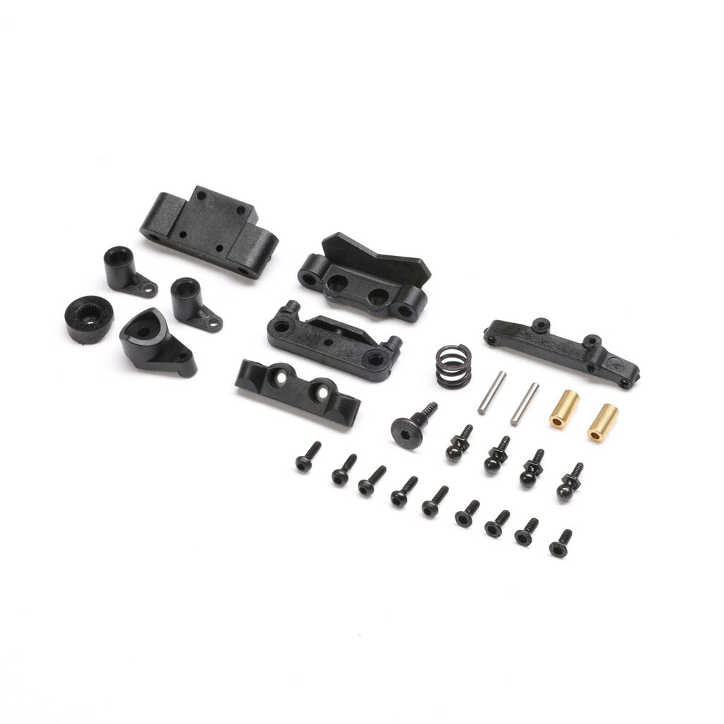 LOSI LOS-1761 - Bulkhead, Pin Mounts, Steering Rack, Servo Saver: Micro-B