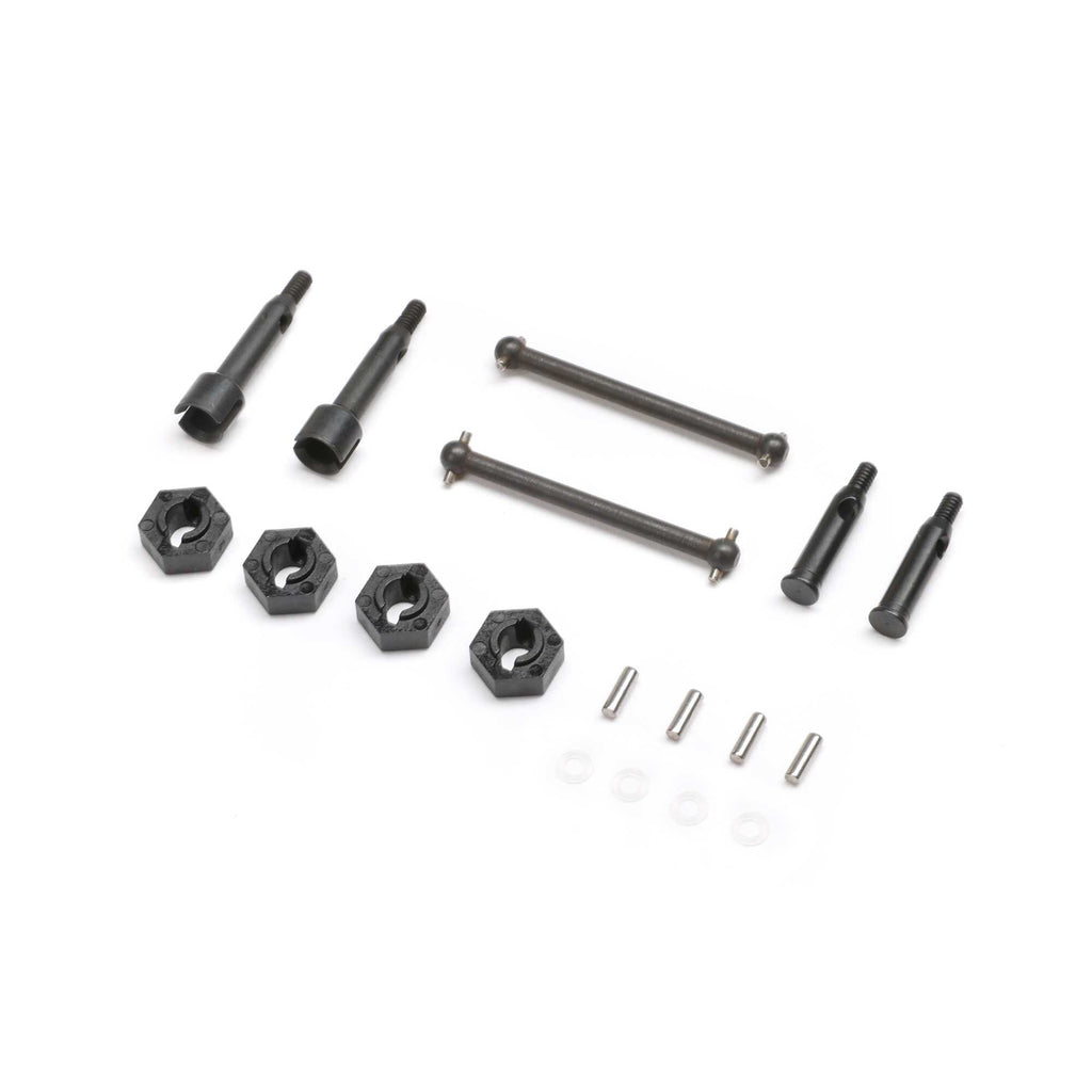 LOSI LOS-1764 - Drive Shafts, Axles, Wheel Hexes: Micro-B