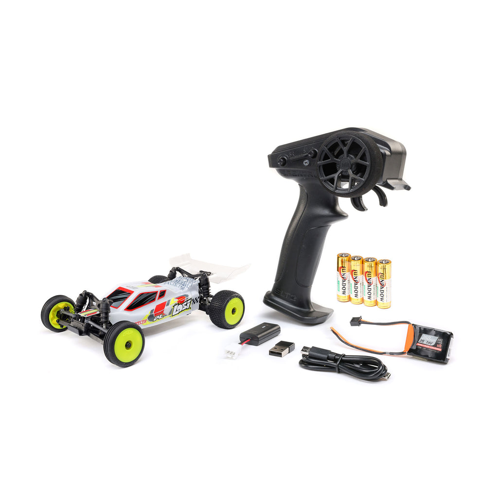 Losi 1/24 Micro-B 2WD Buggy RTR - Wit