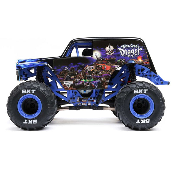 Losi 1/18 Mini LMT 4X4 Brushed Monster Truck RTR Son-Uva Digger