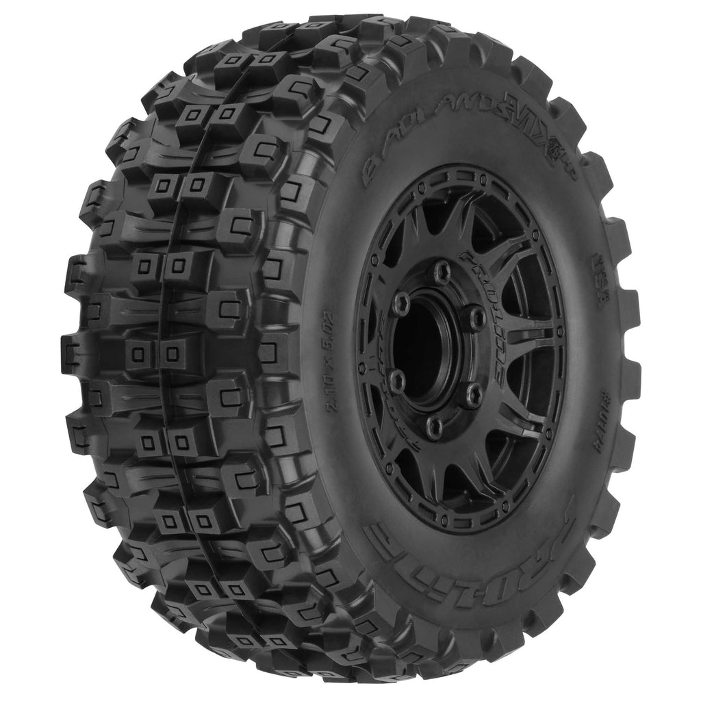 Proline PRO1017410 - 1/10 Badlands MX28 BELTED F/R 2.8" MT Tires MTD 12mm/14mm Raid (2)