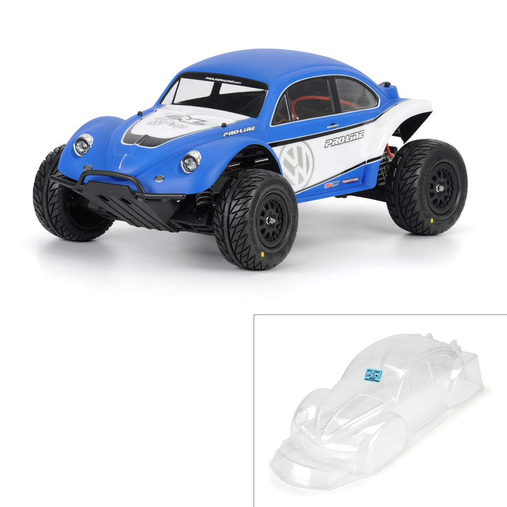 PROLINE PRO323863 - 1/10 VW Full Fender Baja Bug Clear Body: Short Course