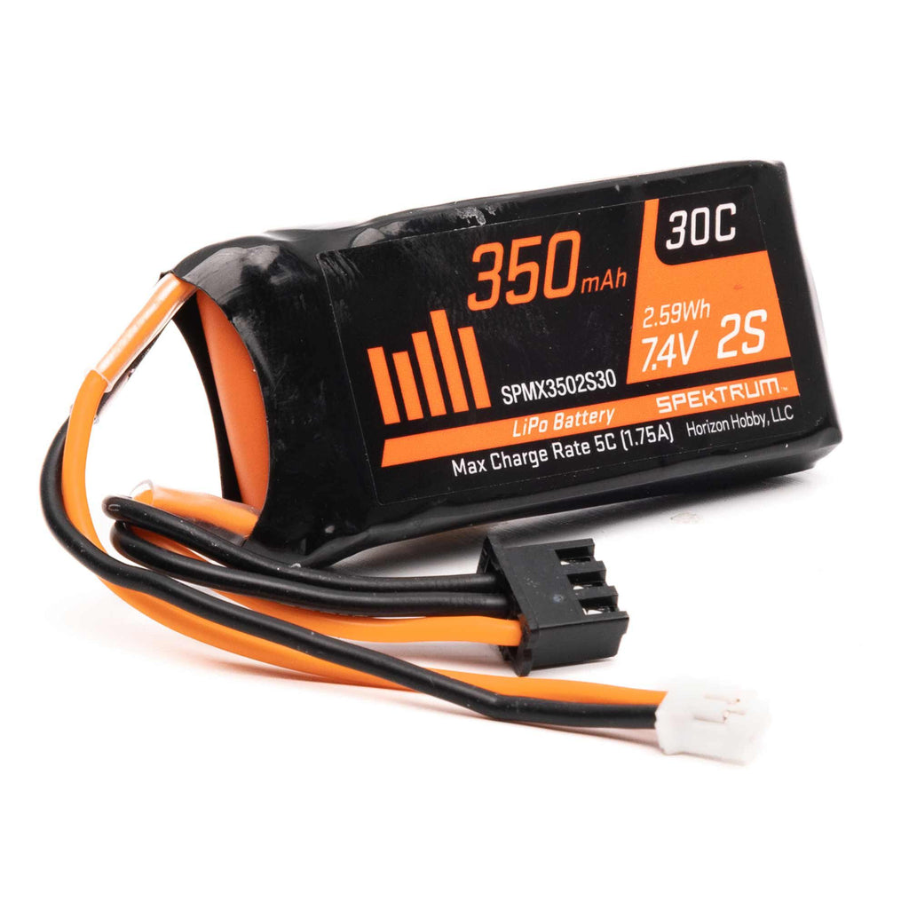 Spektrum SPMX3502S30 - 7.4V 350mAh 2S LiPo: PH2.0