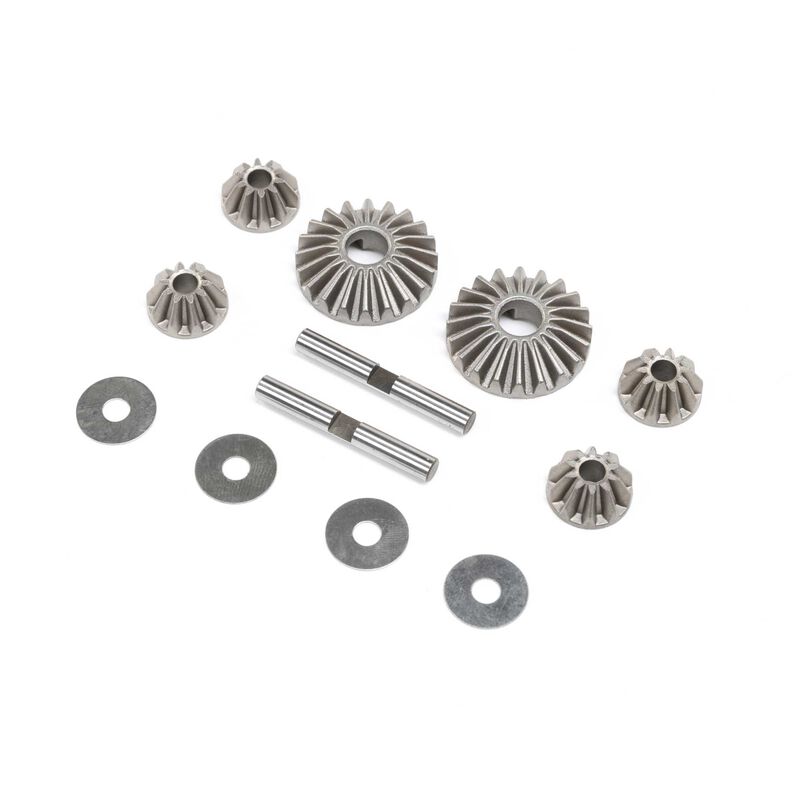 Team Losi Racing TLR242046 - Differential Gear & Shaft Set: 8X, 8XE 2.0