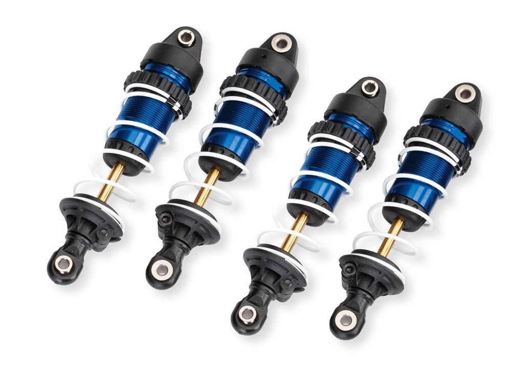 Traxxas TRX10765-BLUE - Shocks, GTR long, blue-anodized,