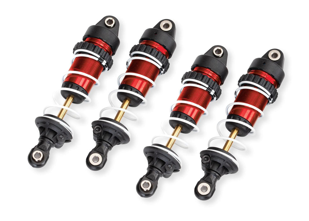 Traxxas TRX10765-RED - Shocks, GTR long, red-anodized  (4)