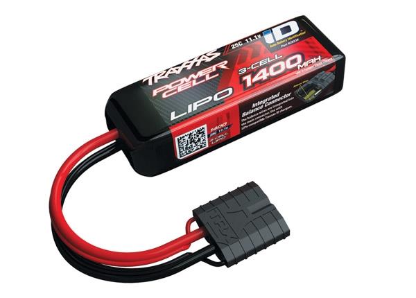 Traxxas TRX2823X - Power Cell LiPo 1400mAh 11.1V 3S 25C , all 1/16 models, TRX2823X