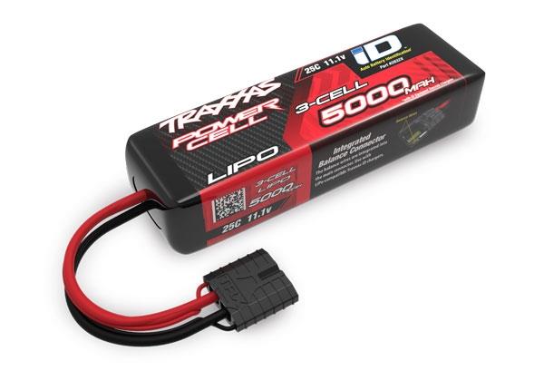 Traxxas TRX2832X - Power Cell LiPo 5000mAh 11.1V 3S 25C, short 135mm