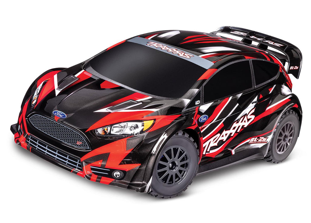 Traxxas Ford Fiesta ST Rally BL-2s -  - Rood