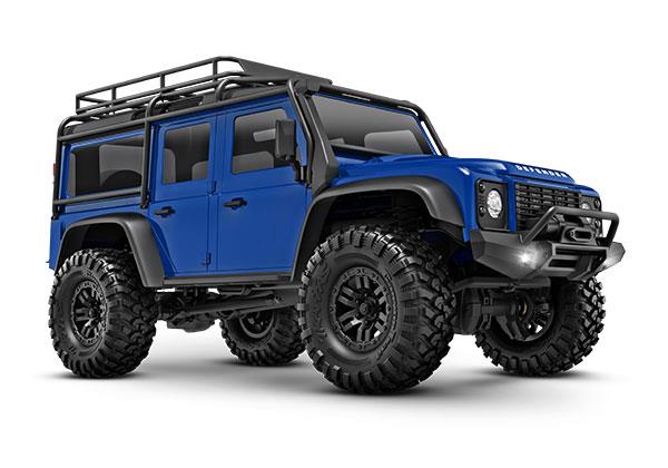 Traxxas TRX-4M Land Rover Defender 4WD Crawler  - Blauw