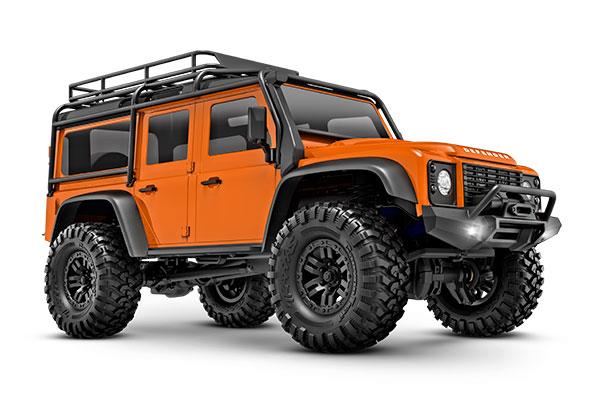 Traxxas TRX-4M Land Rover Defender 4WD Crawler  - Oranje