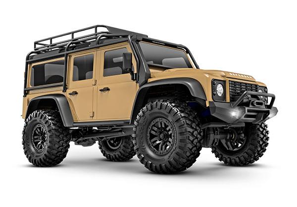 Traxxas TRX-4M Land Rover Defender 4WD Crawler - Tan