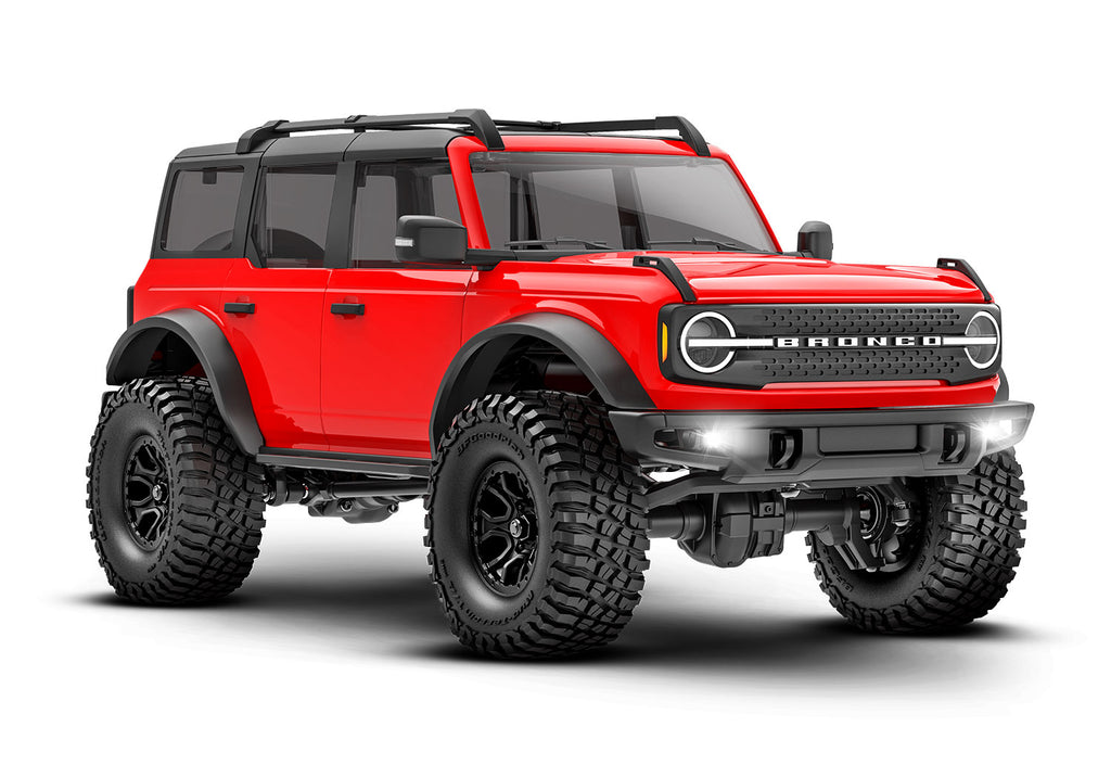 Traxxas TRX-4M Ford Bronco 4WD Crawler  - Rood