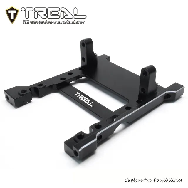 TREAL SCX10 Pro Front Chassis Brace Servo & Winch Mount