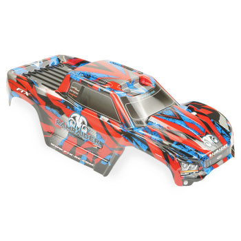 FTX10233R - Ramraider Printed Body Red / Blue