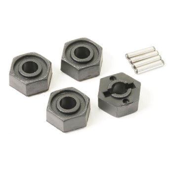 FTX10519 - WHEEL MOUNTING HEXES (4PC)