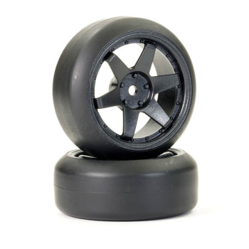 FTX10572 - FTX STINGER HARD DRIFT WHEEL/TYRES (PR)