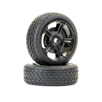 FTX10618R - ROAD TREAD WHEELS & TYRES (PR)