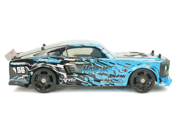 FTX Havok 1/14 4WD Electro Drift Roadster RTR – Blauw