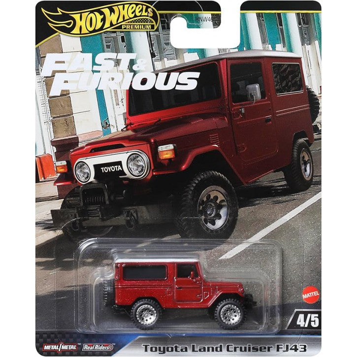 Hot Wheels Premium Fast & Furious - Toyota Land Cruiser FJ43