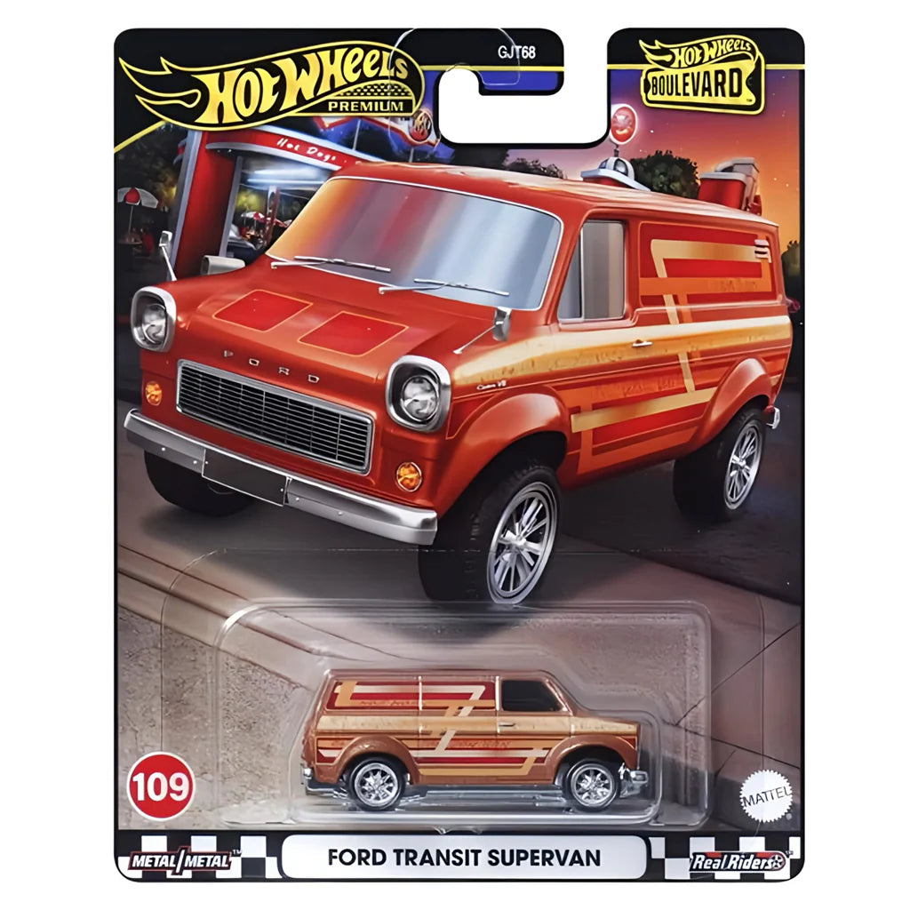 Hot Wheels Premium Boulevard - Ford Transit Supervan (109)