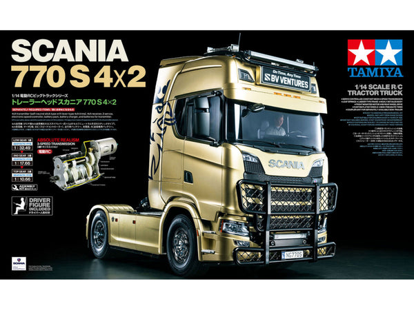 Tamiya 56379 - Scania 770 S 4x2 2-Axle 1/14 Kit