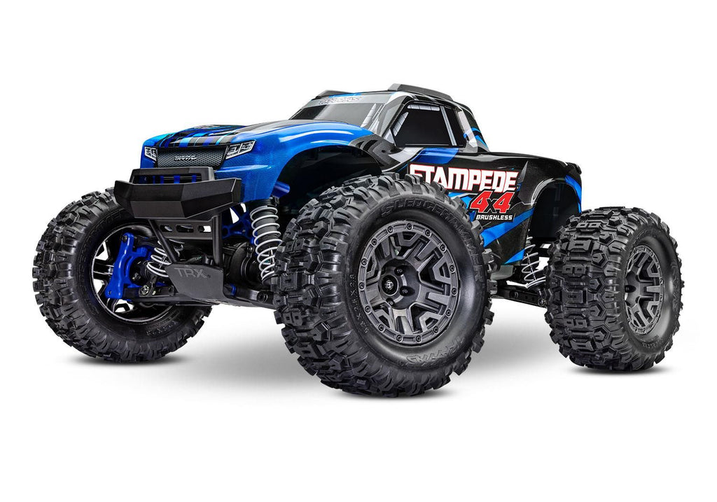 Traxxas Stampede 4X4 BL-2s Monster Truck - Blauw