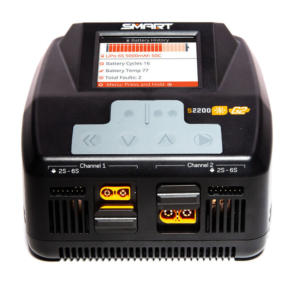 Spektrum Smart G2 AC Charger, 2x200W EU
