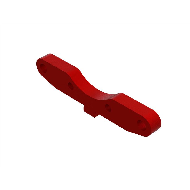 ARRMA ARA330588 -ALUMINUM RF SUSPENSION MOUNT, RED