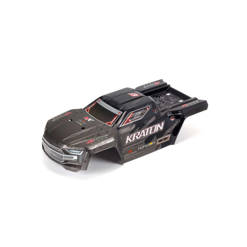 ARRMA AR406159 - Kraton 1/8 EXB Painted Decaled Trimmed Body Zwart