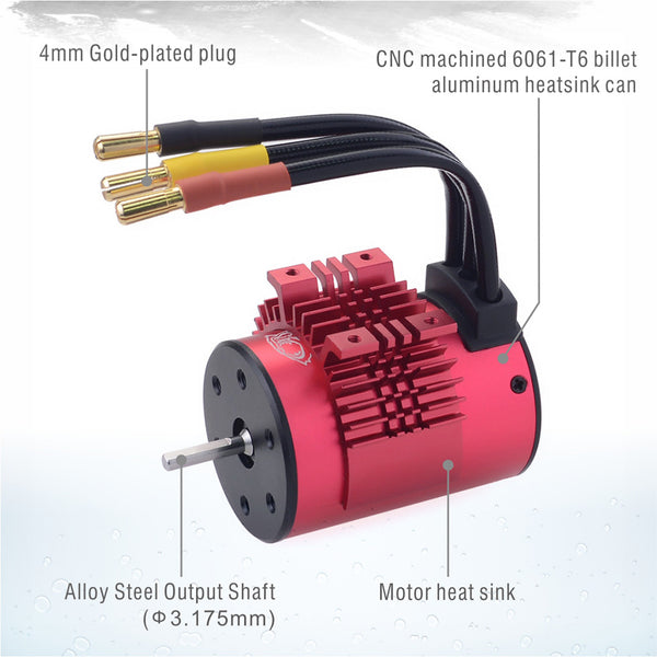 Surpass brushless combo 3650 3600kv / 60A