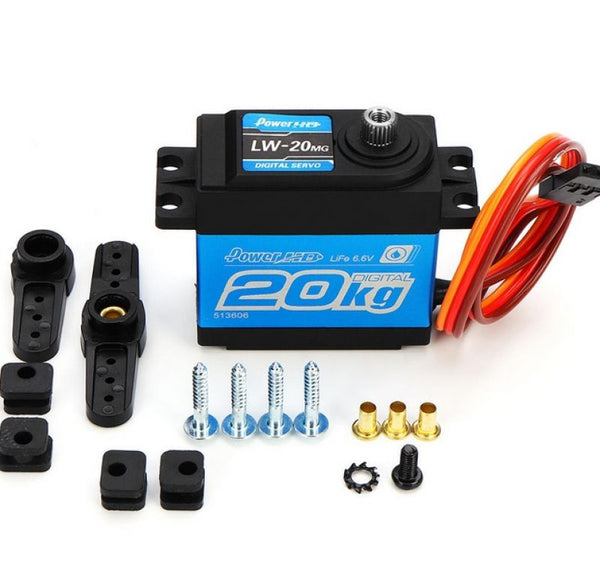 PowerHD LW20MG - 20kg waterproof metall geared